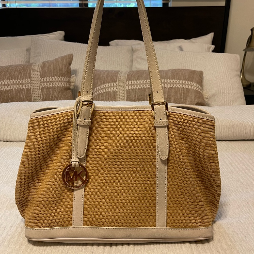 Michael Kors Straw Bag